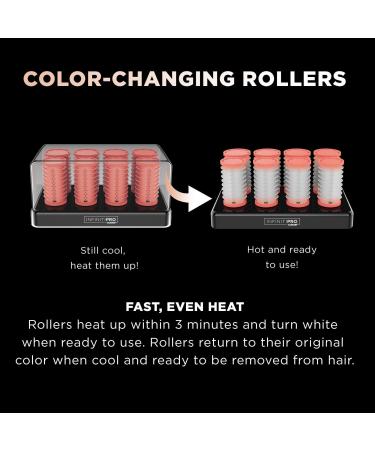 Discover Conair 8-Piece Color Changing Hot Roller Set - Elevate Your Style Instantly! - Buy Online on SooperMarket.com