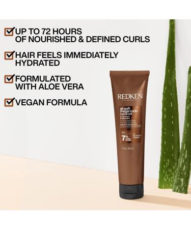 Redken All Soft Mega Curls Hydramelt Leave-In Treatment 5.1 oz - Transform Your Style with the Best Innovation Today! - Buy Online on SooperMarket.com