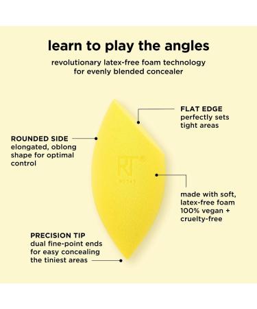 Discover Real Techniques Miracle Concealer Makeup Sponge Duo 2 ct - Elevate Your Style Instantly! - Buy Online on SooperMarket.com