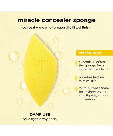 Discover Real Techniques Miracle Concealer Makeup Sponge Duo 2 ct - Elevate Your Style Instantly! - Buy Online on SooperMarket.com