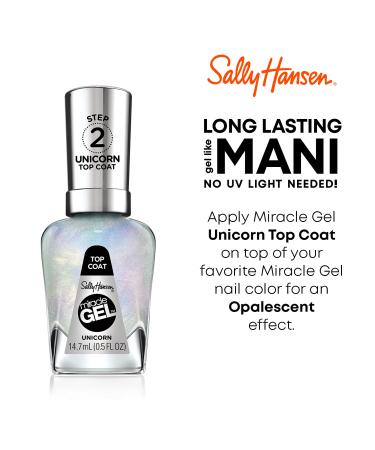 Discover Sally Hansen Miracle Gel Special Effects Top Coats Unicorn - Elevate Your Style Instantly! - Buy Online on SooperMarket.com