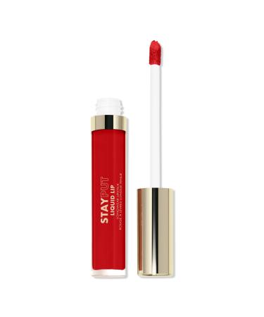 Milani Stay Put Liquid Lip Longwear Lipstick Red Flag 0.10 oz