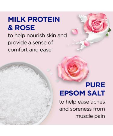 Dr Teal's Pure Epsom Salt Soak, Calm & Serenity with Rose Essential Oil 48 oz - Transform Your Style with the Best Innovation Today! - Buy Online on SooperMarket.com