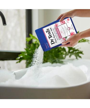 Dr Teal's Pure Epsom Salt Soak, Calm & Serenity with Rose Essential Oil 48 oz - Transform Your Style with the Best Innovation Today! - Buy Online on SooperMarket.com