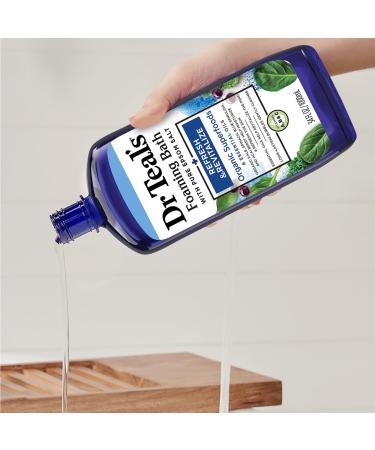 Discover Dr Teal's Foaming Bath with Pure Epsom Salt, Refresh & Revitalize with Superfood 34 oz - Elevate Your Style Instantly! - Buy Online on SooperMarket.com