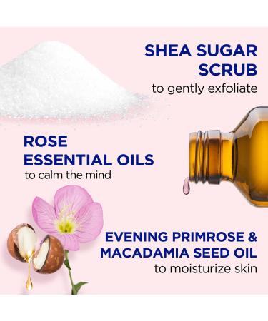 Discover Dr Teal's Shea Sugar Scrub with Rose Essential Oil & Macadamia Oil 19 oz - Elevate Your Style Instantly! - Buy Online on SooperMarket.com