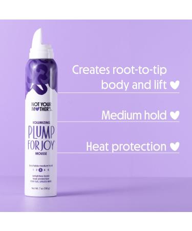 Discover Not Your Mother's Plump For Joy Volumizing Mousse 7.0 oz - Elevate Your Style Instantly! - Buy Online on SooperMarket.com