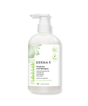 DERMA E Alba Ramos Clean Curls Wash Day Curl Shampoo 12.0 oz