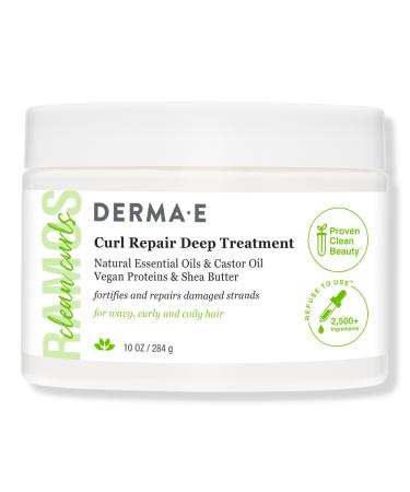 DERMA E Alba Ramos Clean Curls Curl Repair Deep Treatment Mask 10.0 oz