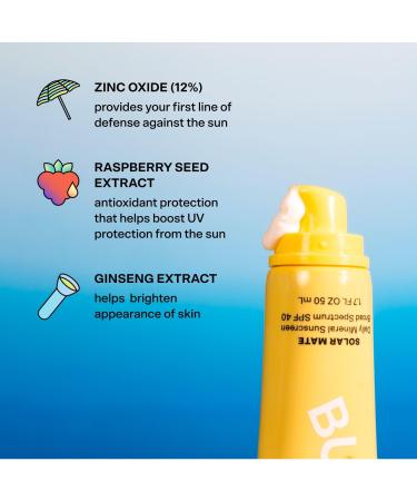 Bubble Solar Mate Daily Mineral SPF 40 1.7 oz - Discover Premium Quality Shop now! - Buy Online on SooperMarket.com