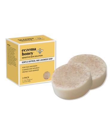 Eczema Honey Gentle Oatmeal and Lavender Soap (2-Pack) 2 ct