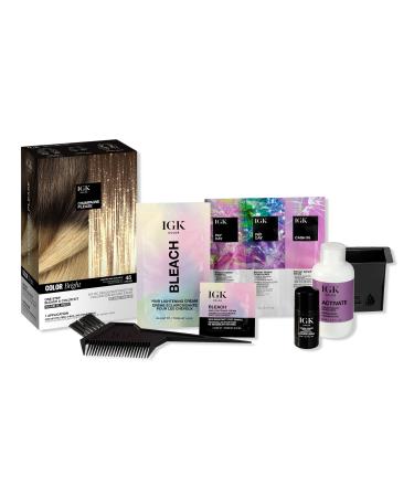IGK Color Bright One Step Bleach & Color Kit Champagne Please