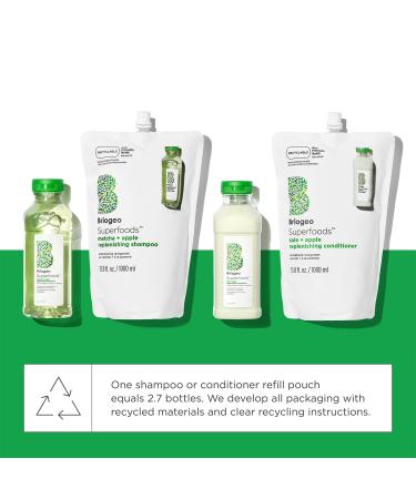 Briogeo Superfoods Kale + Apple Replenishing Conditioner 33.8 oz - Transform Your Style with the Best Innovation Today! - Buy Online on SooperMarket.com