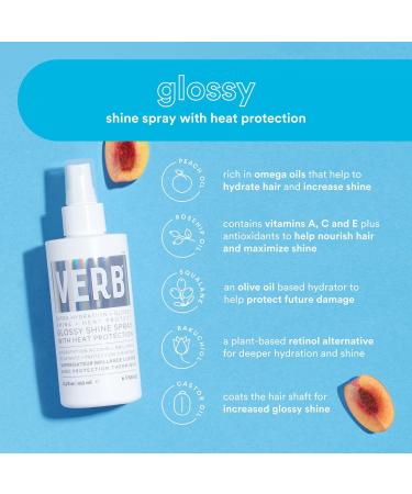 Verb Travel Size Glossy Shine Spray with Heat Protection 2.0 oz - Discover Premium Quality Shop now! - Buy Online on SooperMarket.com