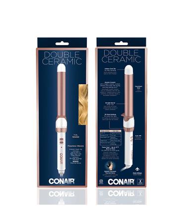 Discover Conair Double Ceramic Rose Gold 1" Clipless Wand 1 in - Elevate Your Style Instantly! - Buy Online on SooperMarket.com