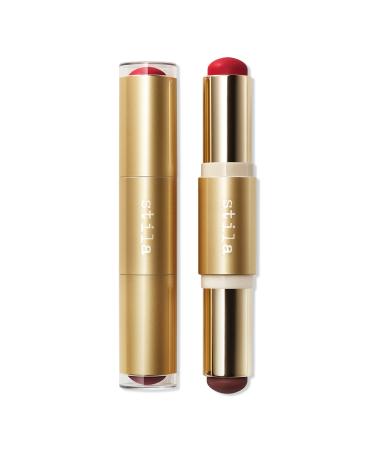 Stila Blush & Bronze Hydro-Blur Cheek Duo Cranberry & Mahogany 0.33 oz