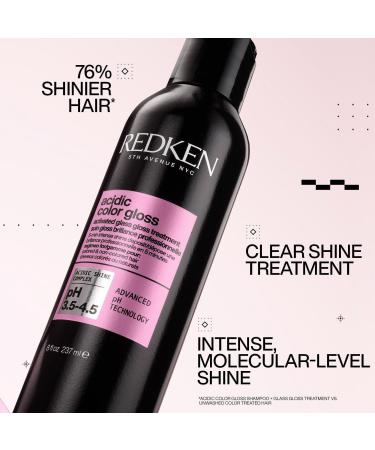 Redken Acidic Color Gloss Activated Glass Gloss Treatment 8 oz oz - Transform Your Style with the Best Innovation Today! - Buy Online on SooperMarket.com