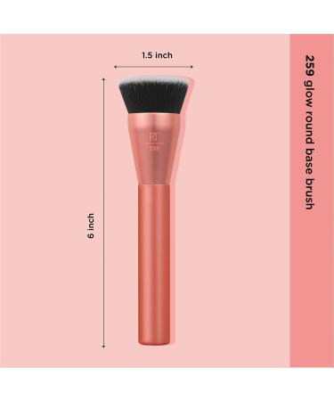 Real Techniques Glow Round Base Makeup Blending Brush 1 ct - Discover Premium Quality Shop now! - Buy Online on SooperMarket.com