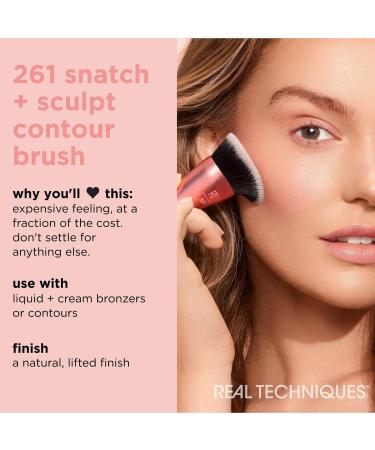 Discover Real Techniques Snatch + Sculpt Contour Makeup Brush 1 ct - Elevate Your Style Instantly! - Buy Online on SooperMarket.com