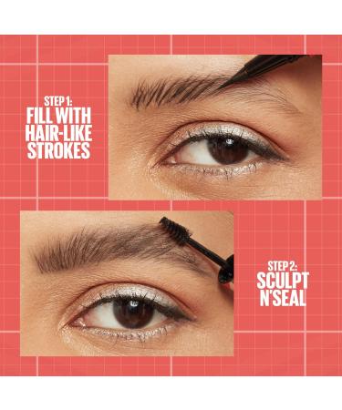 Discover Maybelline Build-A-Brow 2-In-1 Brow Pen and Sealing Gel Black Brown 0.034 oz - Elevate Your Style Instantly! - Buy Online on SooperMarket.com