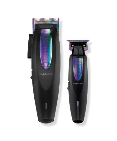 BaBylissPRO LithiumFX+ Ergonomic Clipper and Trimmer Duo Pack