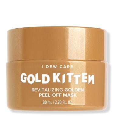 I Dew Care Gold Kitten Revitalizing Golden Peel-Off Mask 2.7 oz