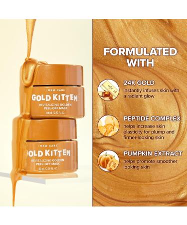 I Dew Care Gold Kitten Revitalizing Golden Peel-Off Mask 2.7 oz - Transform Your Style with the Best Innovation Today! - Buy Online on SooperMarket.com