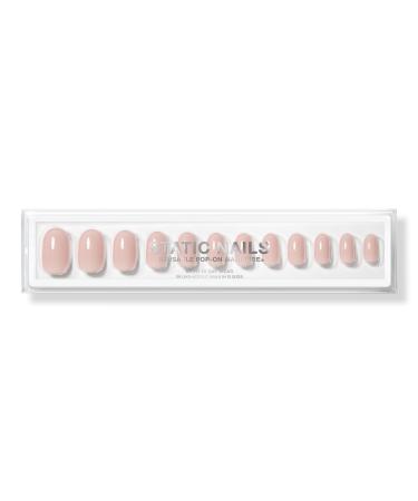 Static Nails Barely There Reusable Pop-On Manicures