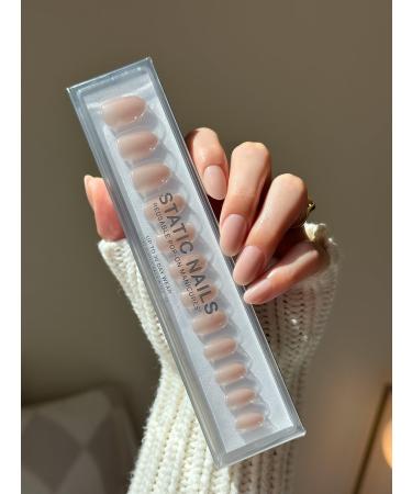 Discover Static Nails Barely There Reusable Pop-On Manicures - Elevate Your Style Instantly! - Buy Online on SooperMarket.com