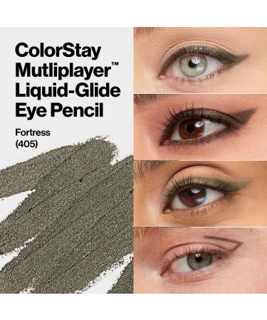 Discover Revlon ColorStay Multiplayer Liquid-Glide Eye Pencil Fortress 0.075 oz - Elevate Your Style Instantly! - Buy Online on SooperMarket.com