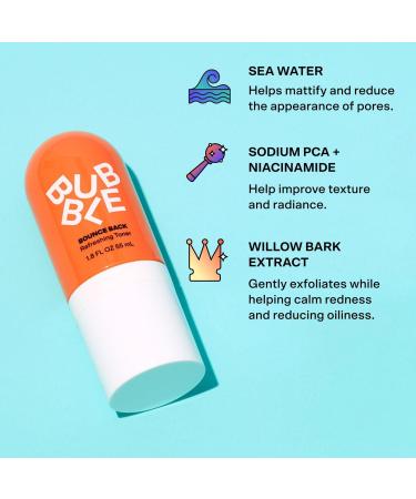 Bubble Bounce Back Balancing Toner Mist 1.8 oz - Discover Premium Quality Shop now! - Buy Online on SooperMarket.com
