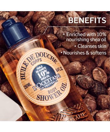 L'Occitane Shea Oil Cleansing Body Shower Oil 8.4 oz - Transform Your Style with the Best Innovation Today! - Buy Online on SooperMarket.com