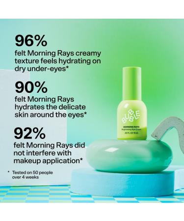Discover Bubble Morning Rays Brightening Eye Cream 0.5 oz - Elevate Your Style Instantly! - Buy Online on SooperMarket.com