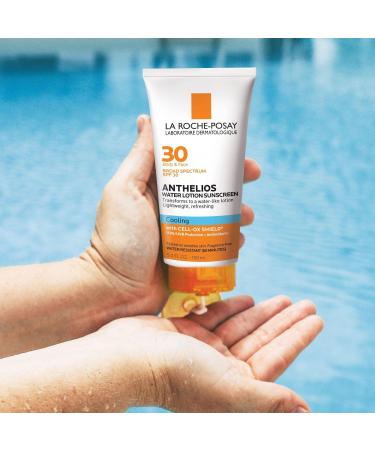 Discover La Roche-Posay Anthelios SPF 30 Cooling Water Lotion Sunscreen 5.0 oz - Elevate Your Style Instantly! - Buy Online on SooperMarket.com