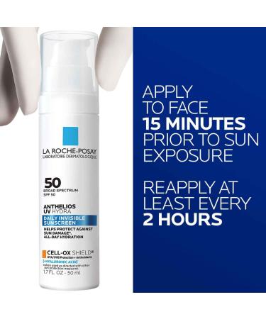 Discover La Roche-Posay Anthelios UV Hydra Sunscreen SPF 50 with Hyaluronic Acid 1.7 oz - Elevate Your Style Instantly! - Buy Online on SooperMarket.com