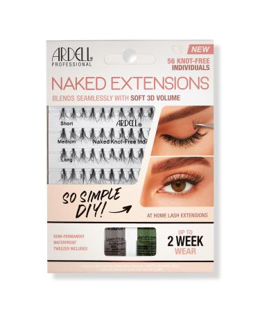 Ardell Naked Extensions Kit, Combo Individual Lashes