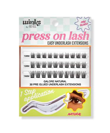 Ardell Winks Press On Underlash Extensions, Galore Natural