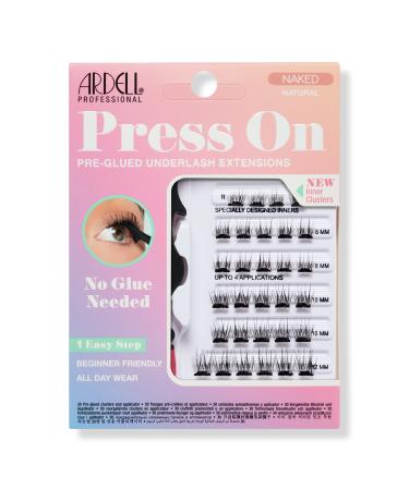 Ardell Naked Press On Natural, Lightweight Pre-glued Lashes
