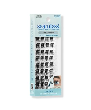 Ardell Seamless Undies Underlash Extensions Refill, 3D Faux Mink
