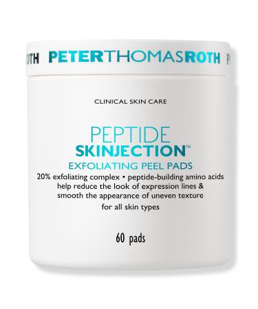 Peter Thomas Roth Peptide Skinjection Exfoliating Peel Pads 60 ct