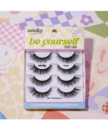 Discover Ardell Winks Be Yourself Vibez, Black Strip Lash 4 pair - Elevate Your Style Instantly! - Buy Online on SooperMarket.com