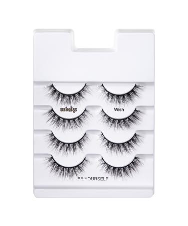Discover Ardell Winks Be Yourself Wish, Black Strip Lash 4 pair - Elevate Your Style Instantly! - Buy Online on SooperMarket.com
