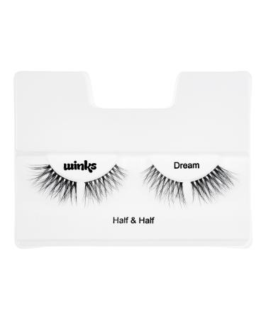 Ardell Winks Half & Half Black Strip Lash, Dream - Transform Your Style with the Best Innovation Today! - Buy Online on SooperMarket.com