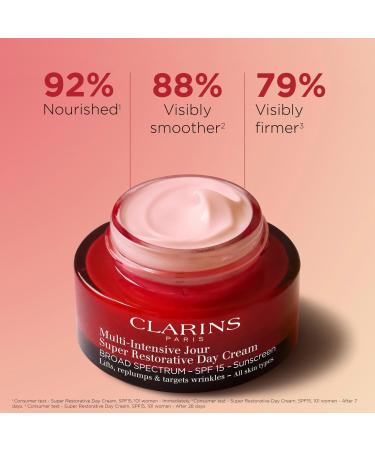 Discover Clarins Super Restorative Anti-Aging Day Moisturizer, SPF 15 1.7 oz - Elevate Your Style Instantly! - Buy Online on SooperMarket.com