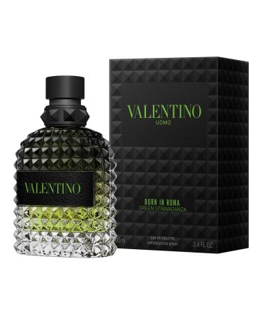 Valentino Uomo Born In Roma Green Stravaganza Eau De Toilette 3.4 oz - Transform Your Style with the Best Innovation Today! - Buy Online on SooperMarket.com