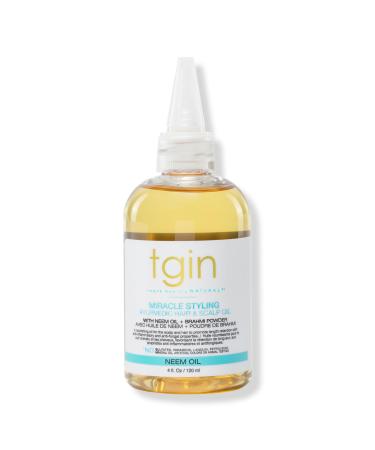 tgin Miracle Styling Ayurvedic Hair & Scalp Oil 4.0 oz