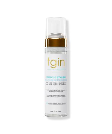 tgin Miracle Styling Multi-Use Setting Foam 8.0 oz