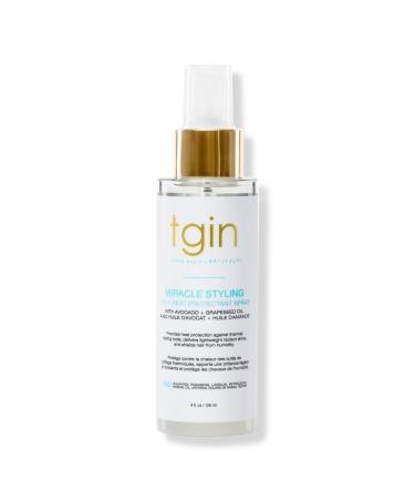 tgin Miracle Styling 3-N-1 Heat Protectant Spray 4.0 oz