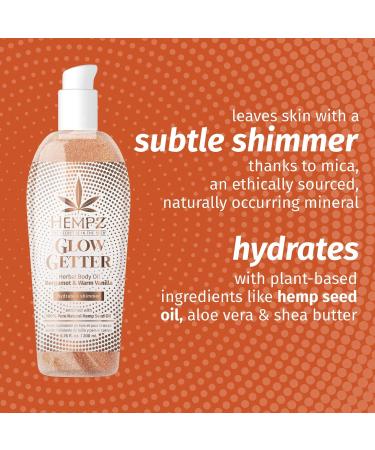 Hempz Glow Getter Herbal Body Oil 6.76 oz - Transform Your Style with the Best Innovation Today! - Buy Online on SooperMarket.com