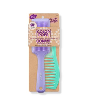 Conair Color Pops Multi-Height All Purpose Brush and Comb